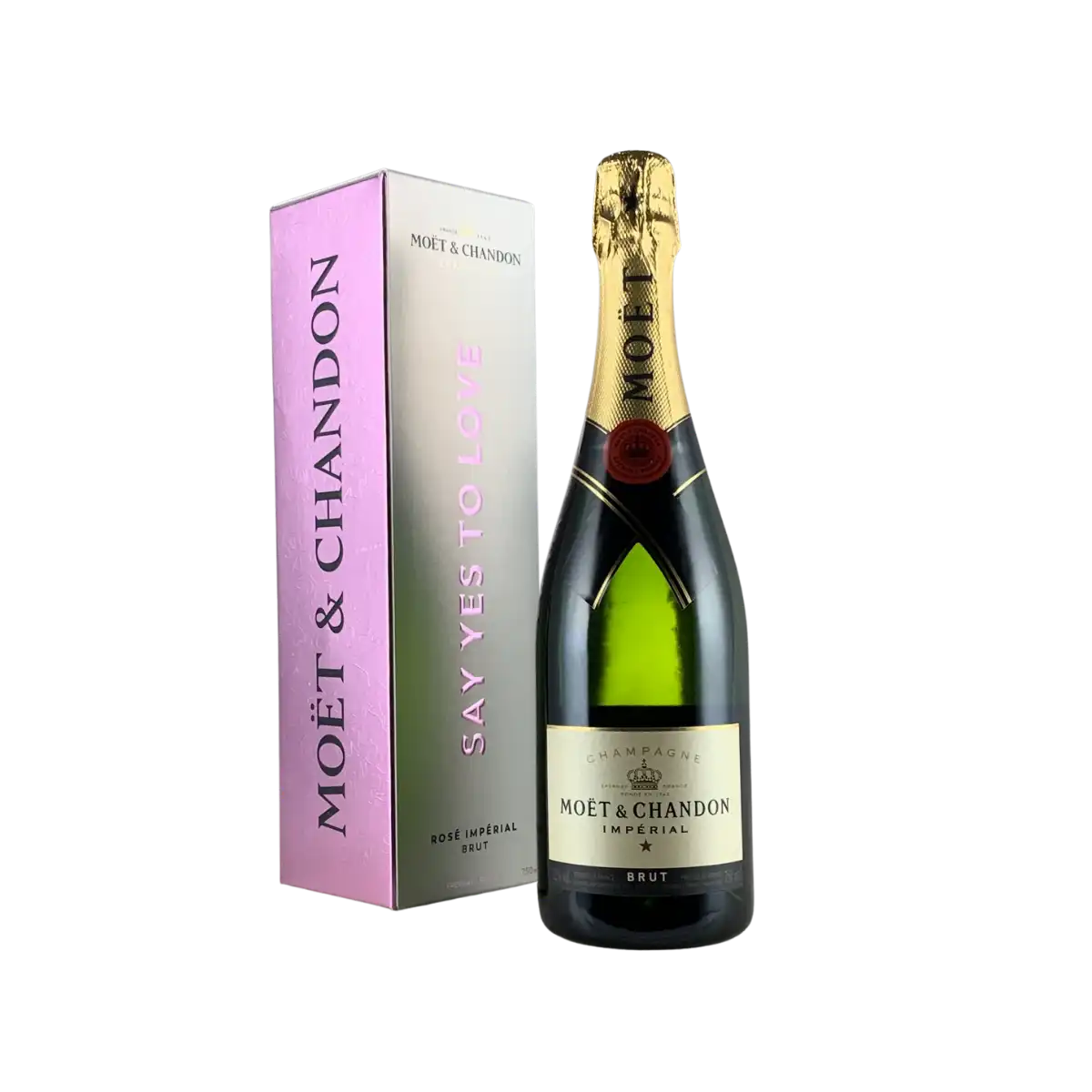 Moet & Chandon Rose Imperial Brut Champagne (Say Yes To Love)
