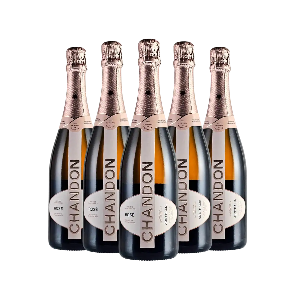 Chandon Brut Rose NV 5支套裝