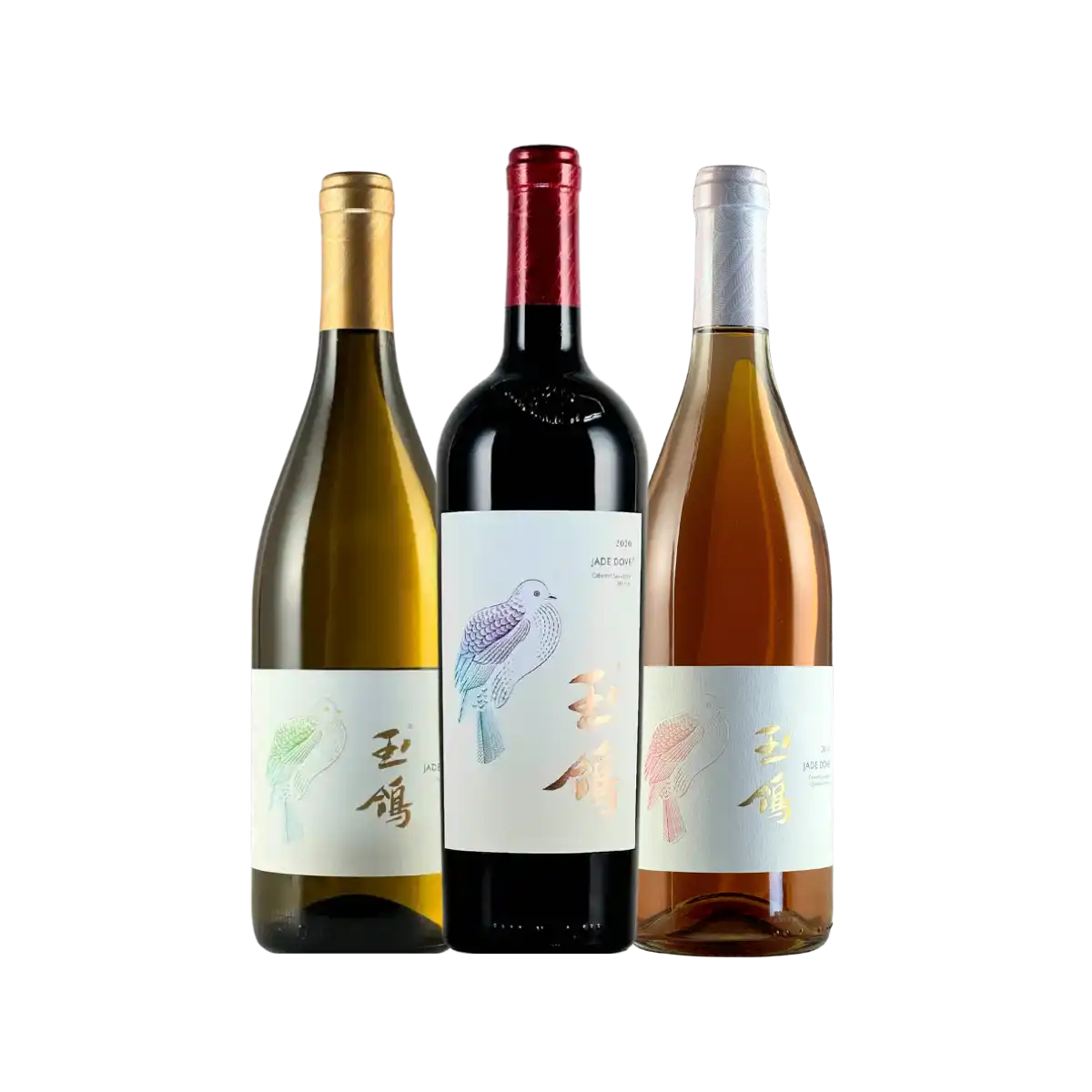 Jade Dove Classic Tri-Color Tasting Set 玉鴿經典三色組合品鑑套裝