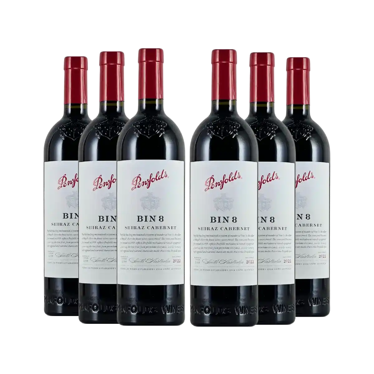 Penfolds (Bin 8) 2022 6支套裝