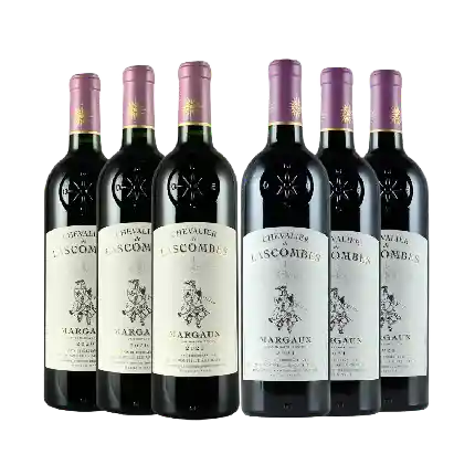 Chevalier de Lascombes 6支套裝（20,21 年份 各3支）