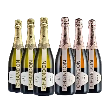 Chandon Brut 氣泡酒精選６支套裝