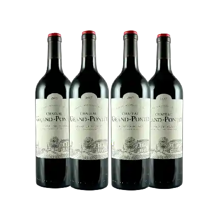 Chateau Grand Pontet 2017 4支套裝