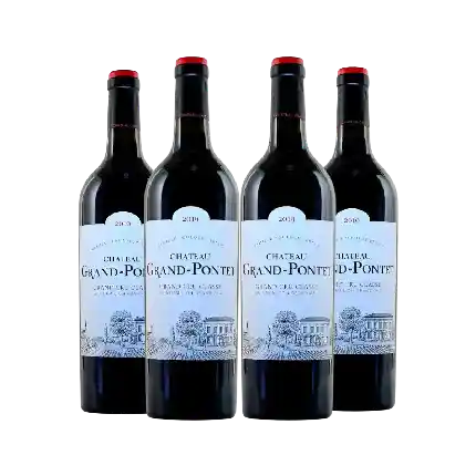 Chateau Grand Pontet 2019 4支套裝