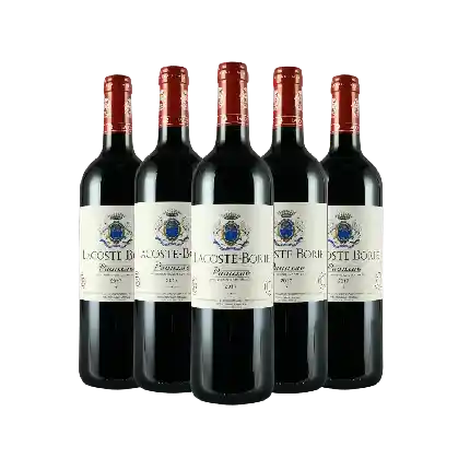 Chateau Lacoste Borie 2017 5支套裝