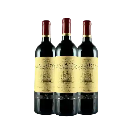 Chateau Malartic Lagraviere 2018 3支套裝