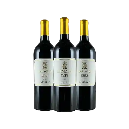 Pichon Comtesse Reserve 2017 3支套裝